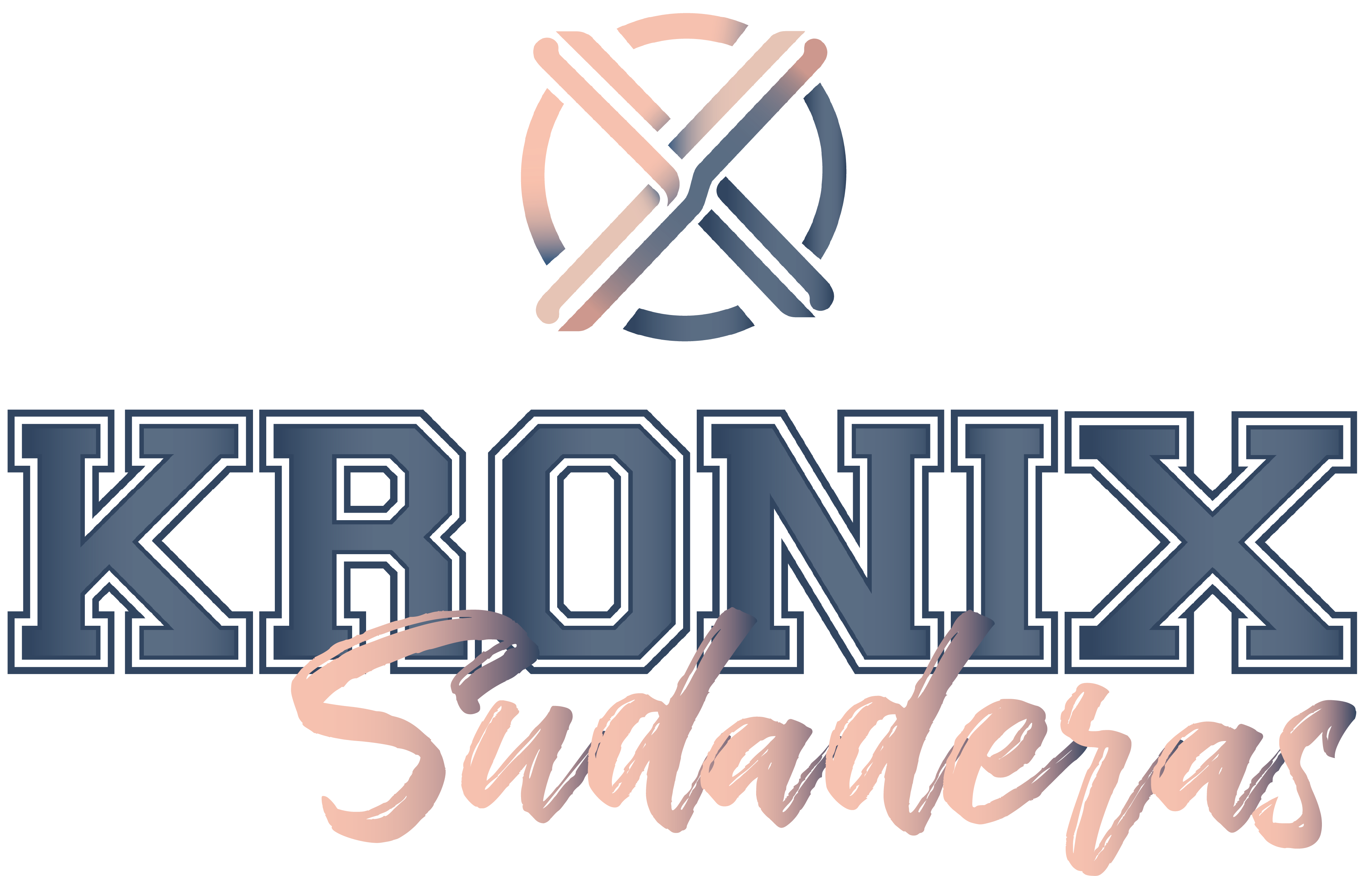 Logotipo de Kronix, la empresa que hace las sudaderas de grupos a toda España